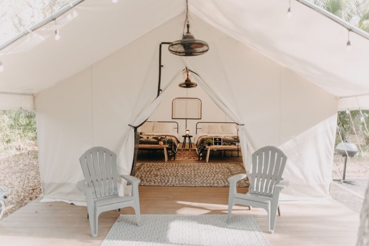 Floride - Glamping - Camper en pleine nature avec élégance | Connections.be